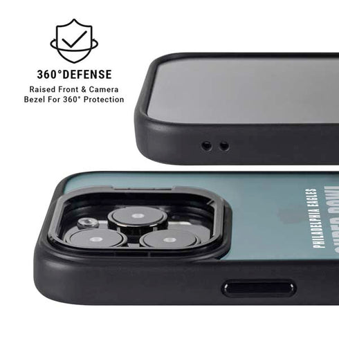 NFL Philadelphia Eagles Super Bowl LIX Champions iPhone 15 Pro Max Kickstand Case